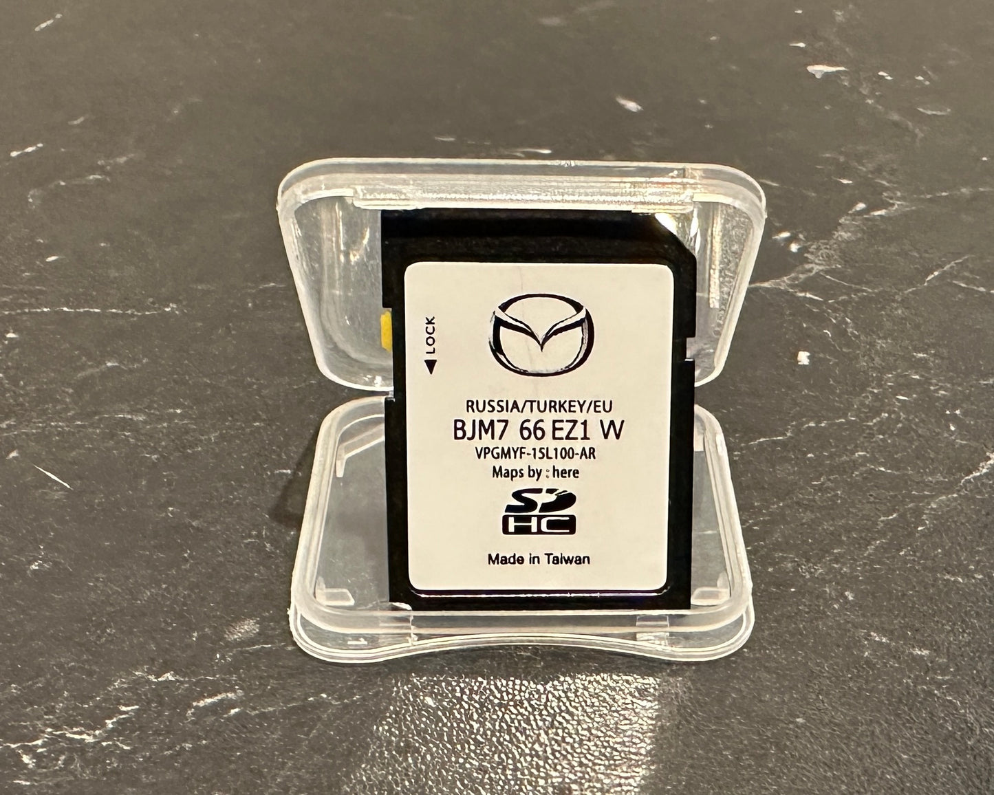 Mazda SkyActiv Connect Europa kort (EZ1W)
