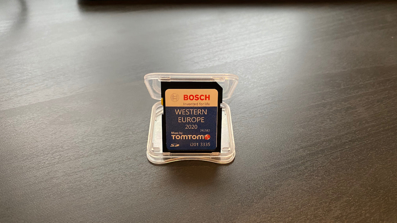 RNS310 Vest Europa 2020 kort