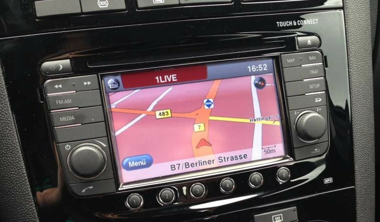 Opel Touch & Connect 2022 Europa kort