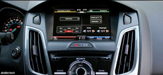 Ford SYNC2 - F11 Europa 2023 kort