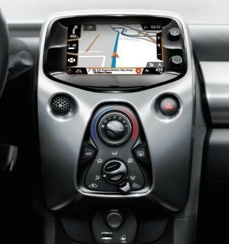 X-Nav 22/23 Europa kort - Aygo, 108 og C1