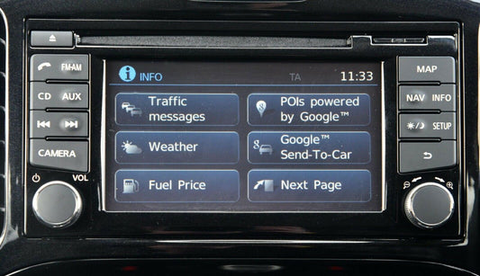 Nissan Connect 2 V6 Europa Kort