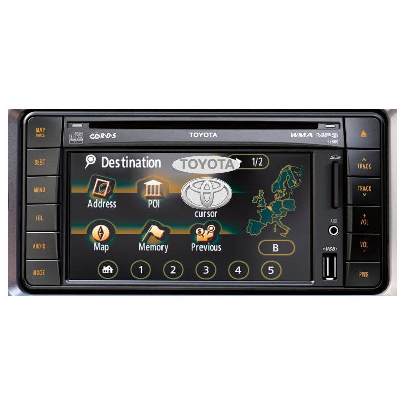 Toyota TNS510 2020-2021 V2 Europa Kort