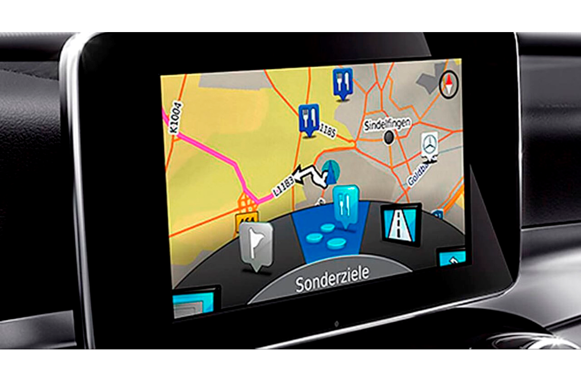 Mercedes Garmin Map Pilot Europa 2021/2022 kort Auto Navigatøren